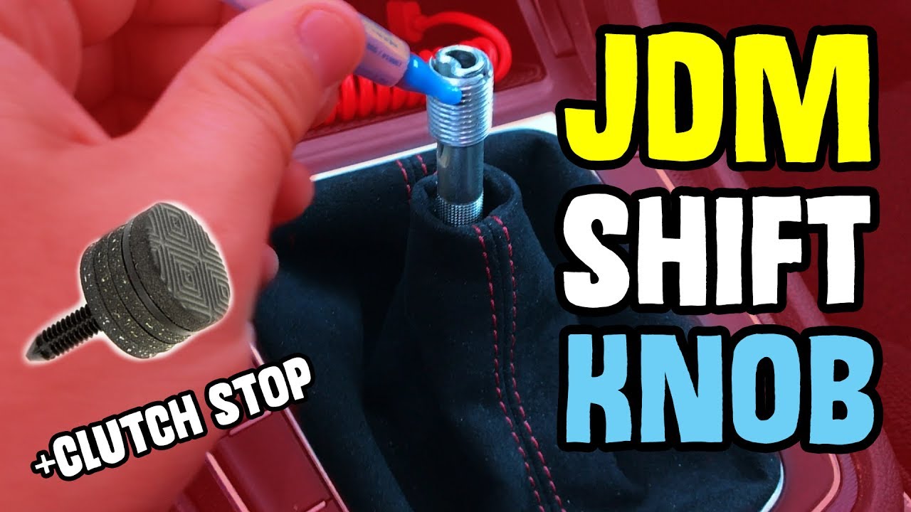 1LB SHIFT KNOB AND BMS SHORT THROW CLUTCH STOP | MK7 GTI