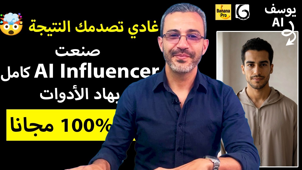 كيفاش تصايب AI Influencer احترافي خطوة بخطوة 🤖 (Banana Pro + Grok)