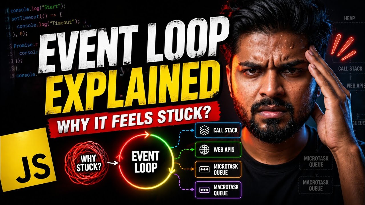 Async Chaos Ends Here | Event Loop Visualization & Real Examples | EP 10