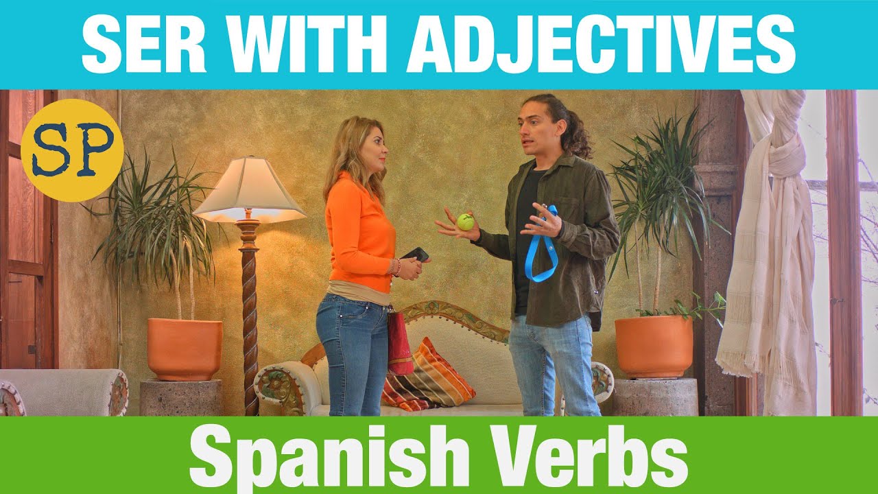 Spanish Adjectives with Ser | Easy Spanish Conversations | Perro Perdido