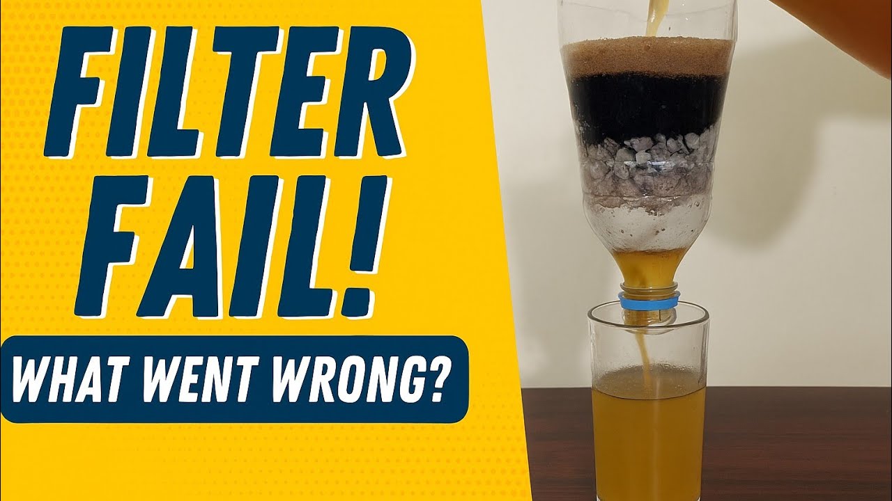 Our Sand Filter Experiment FAILED! 😅💧 | Learn What Went Wrong | Priyansh’s Science Vlog