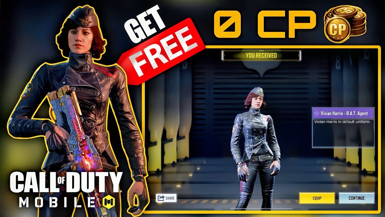 FREE 🟠 My Favourite Vivian Harris Covert Crate Opening | Thakorsaab Plays | Call of Duty Mobile 