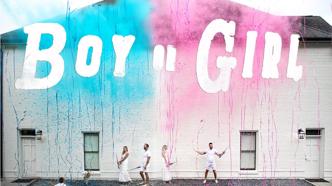 💥 Game-Changer Alert! The ULTIMATE Gender Reveal Cannon: Confetti, Powder & Streamers Combined!