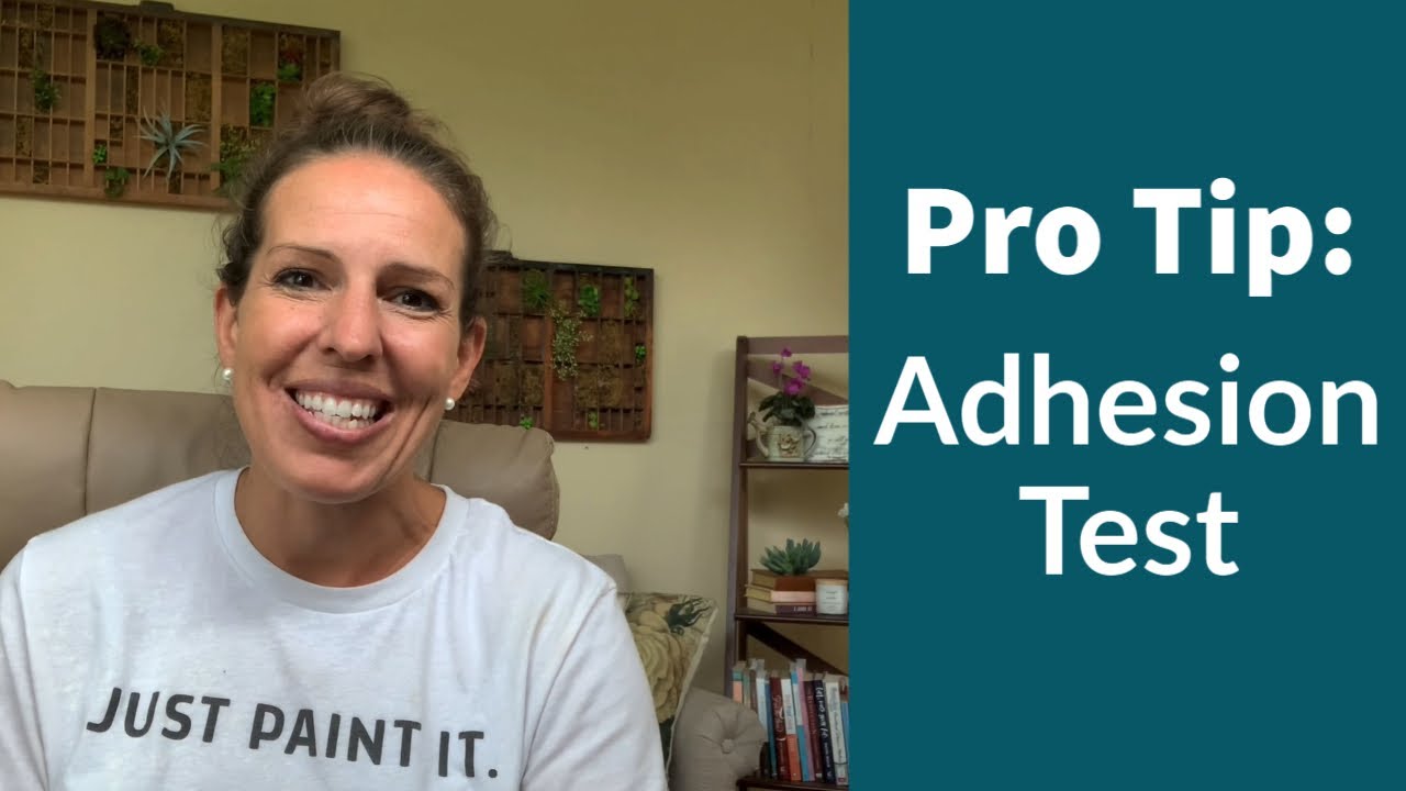Why you should always test your paint for adhesion