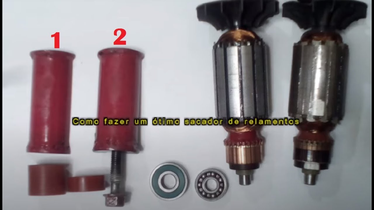 Sacador de rolamentos caseiro FÁCIL DE FAZER