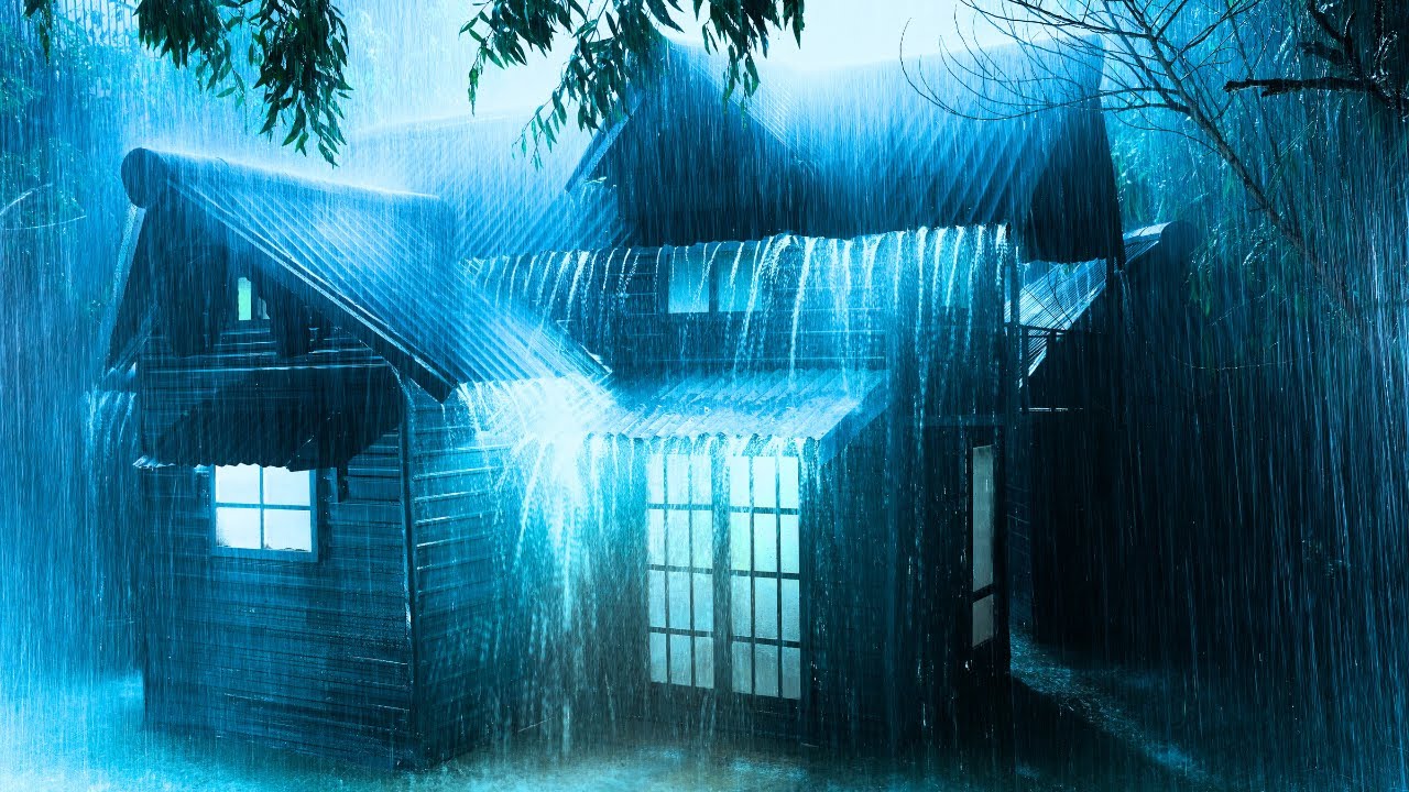 Sueño Rápido | Lluvia y Truenos Pantalla Oscura 🌧️ Para Quedarse Dormido Rápidamente