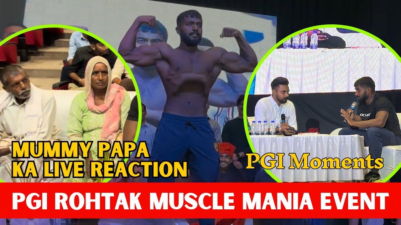 Ram Ram Bhai Sara Ne | PGI Rohtak Muscle Mania Event |  Meri Advice on Mental & Physical Health