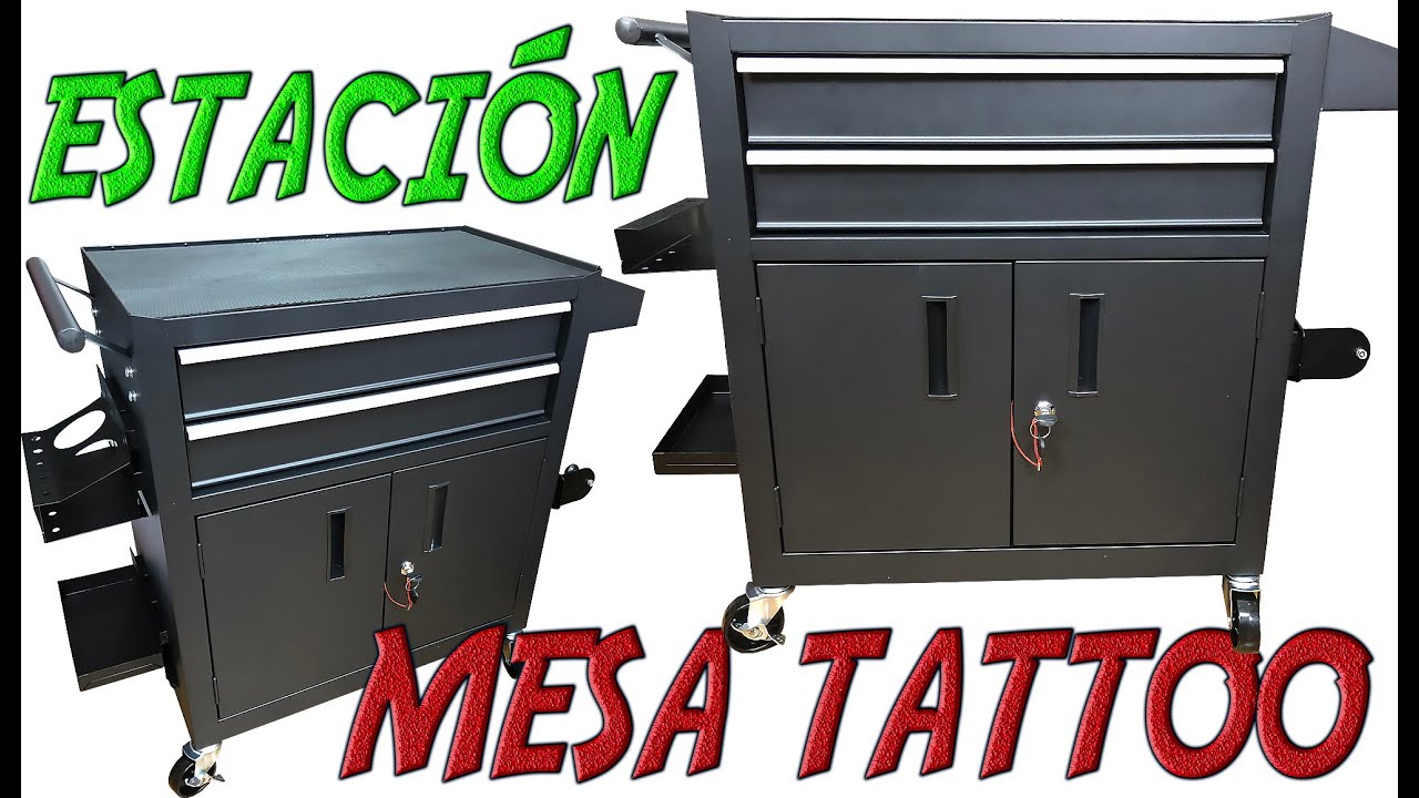 MUEBLE MULTIUSOS para ESTUDIOS de TATUAJES | Robler Tattoo