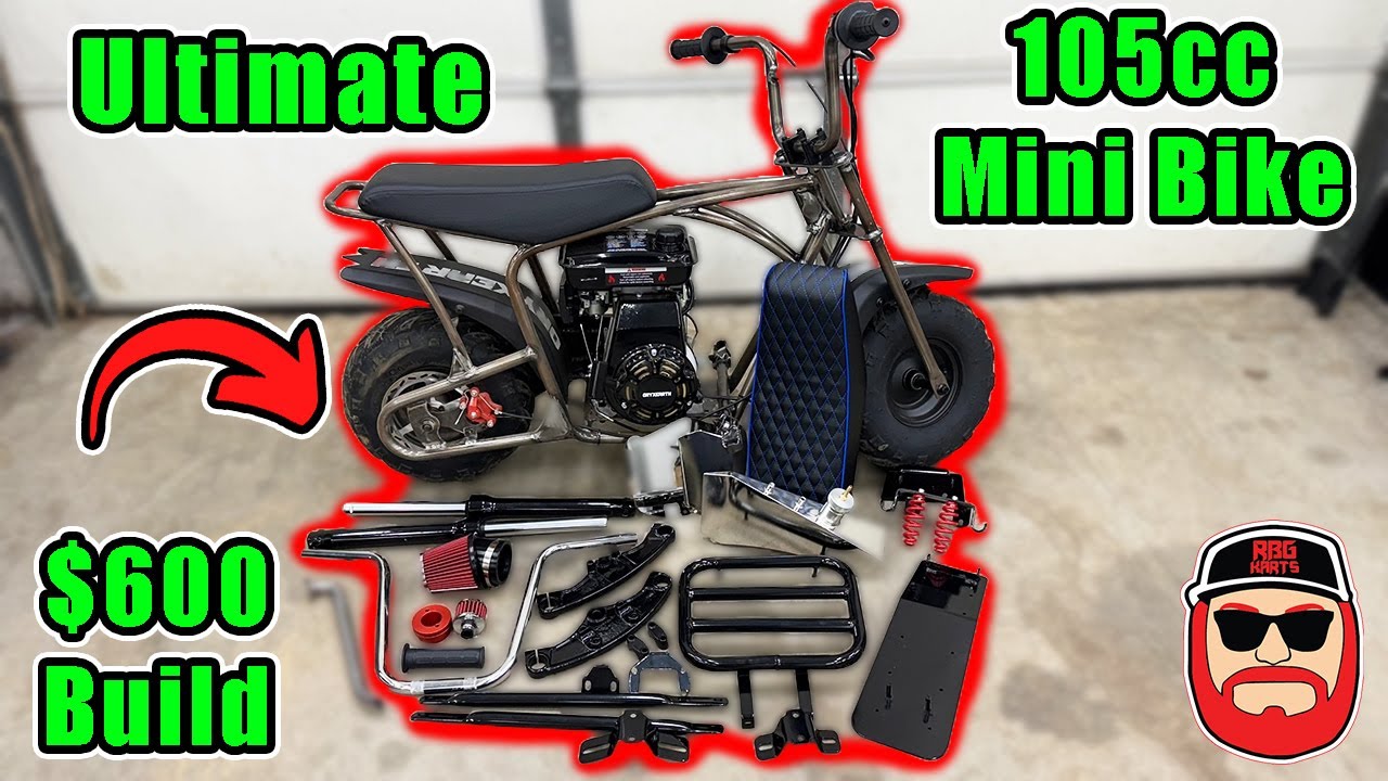 Ultimate 105cc Mini Bike Build ~ All Amazon Parts