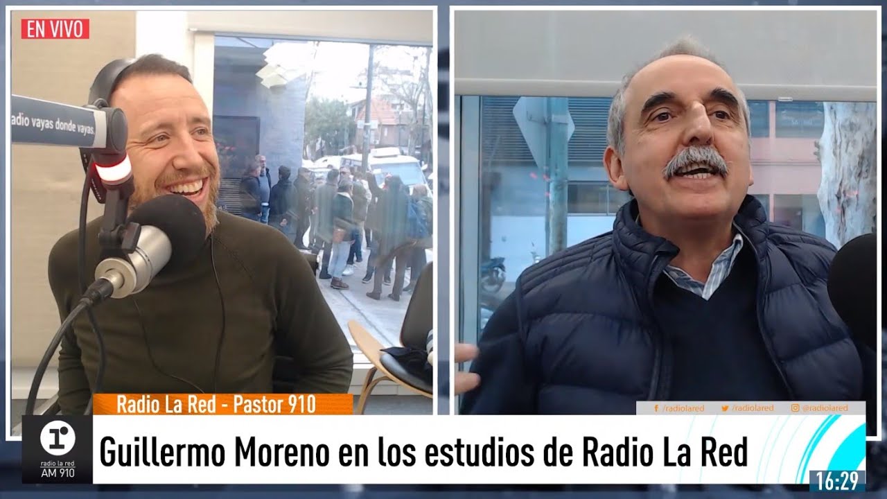 Guillermo Moreno con Facundo Pastor en La Red 20/7/23
