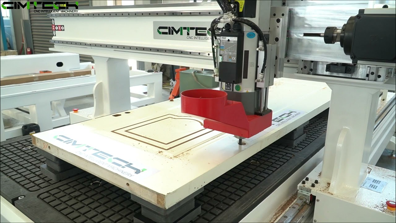 Wood CNC Machining Center, Door Locks CNC Route