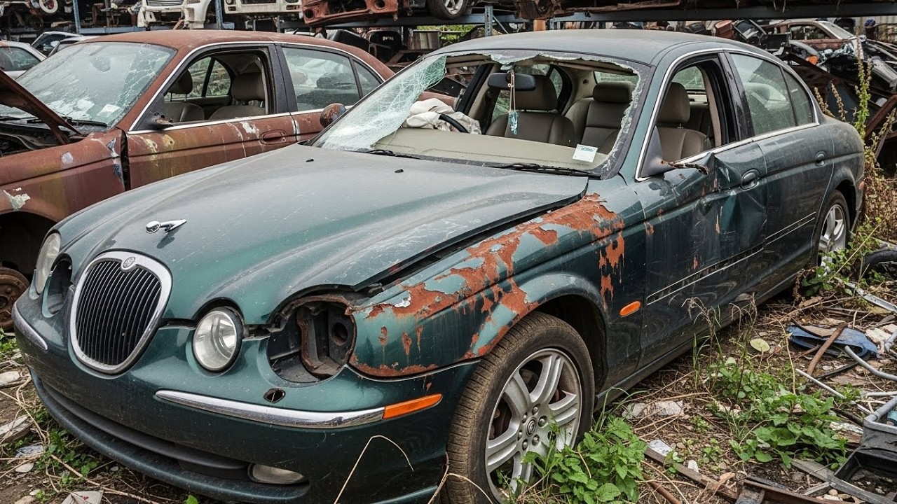 Полная реставрация Jaguar S-Type 2006 года | Восстановление роскошного седана от начала до конца