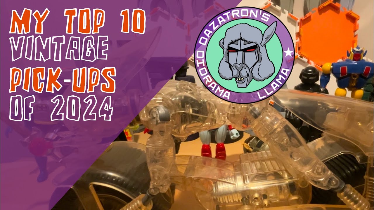 Top 10 Vintage Pickups of 2024 #vintagetoys #magnemo #takara #henshincyborg #micronauts #microman