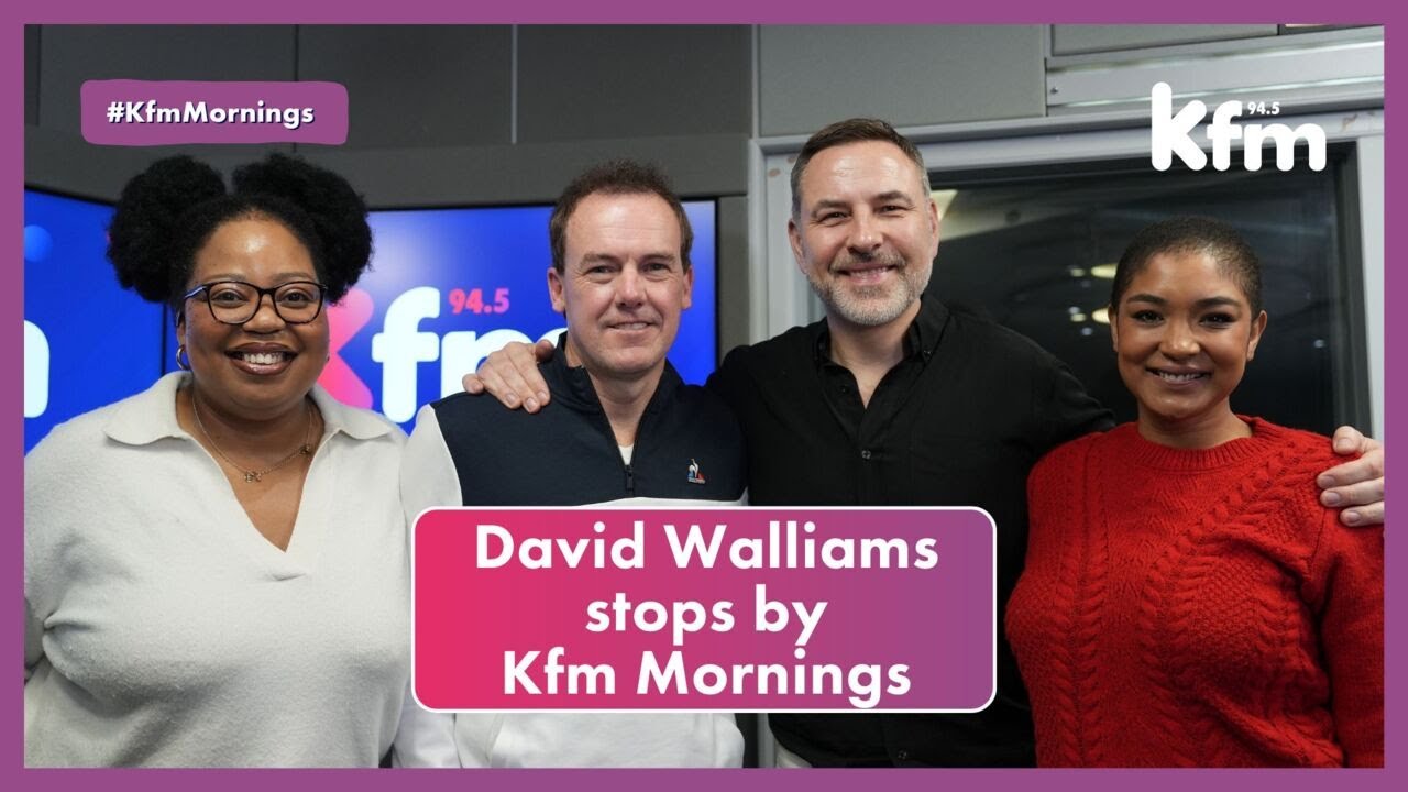 Kfm Mornings enter The World of David Walliams
