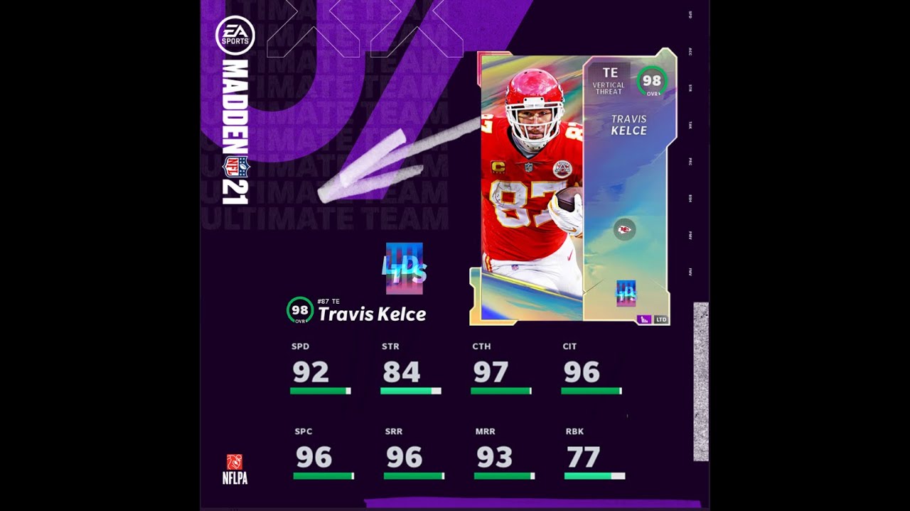 TRAVIS KELCE LTD!!!! MADDEN 21 ULTIMATE TEAM