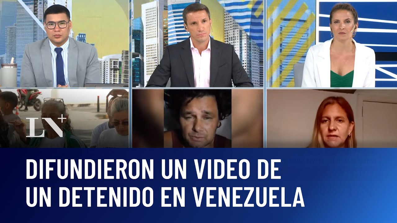Una cuenta anónima mandó un video de Germán Giuliani, detenido en Venezuela desde mayo de 2025