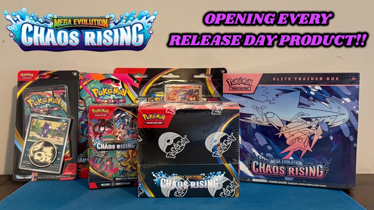 БУМ!! CHAOS RISING УЖЕ ЗДЕСЬ!! Открываем ВСЕ товары из CHAOS RISING в день релиза!!