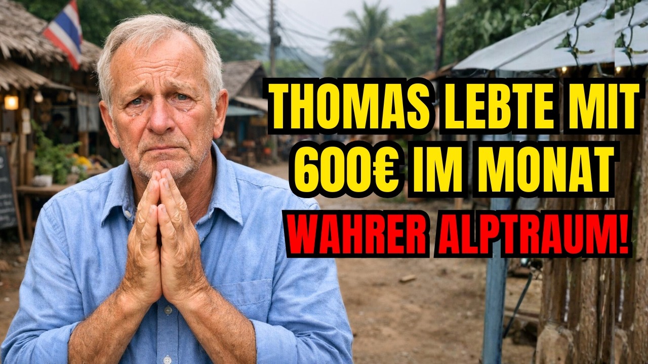Thomas dachte 600€ im Monat reichen in Thailand – bis alles schiefging 🇹🇭