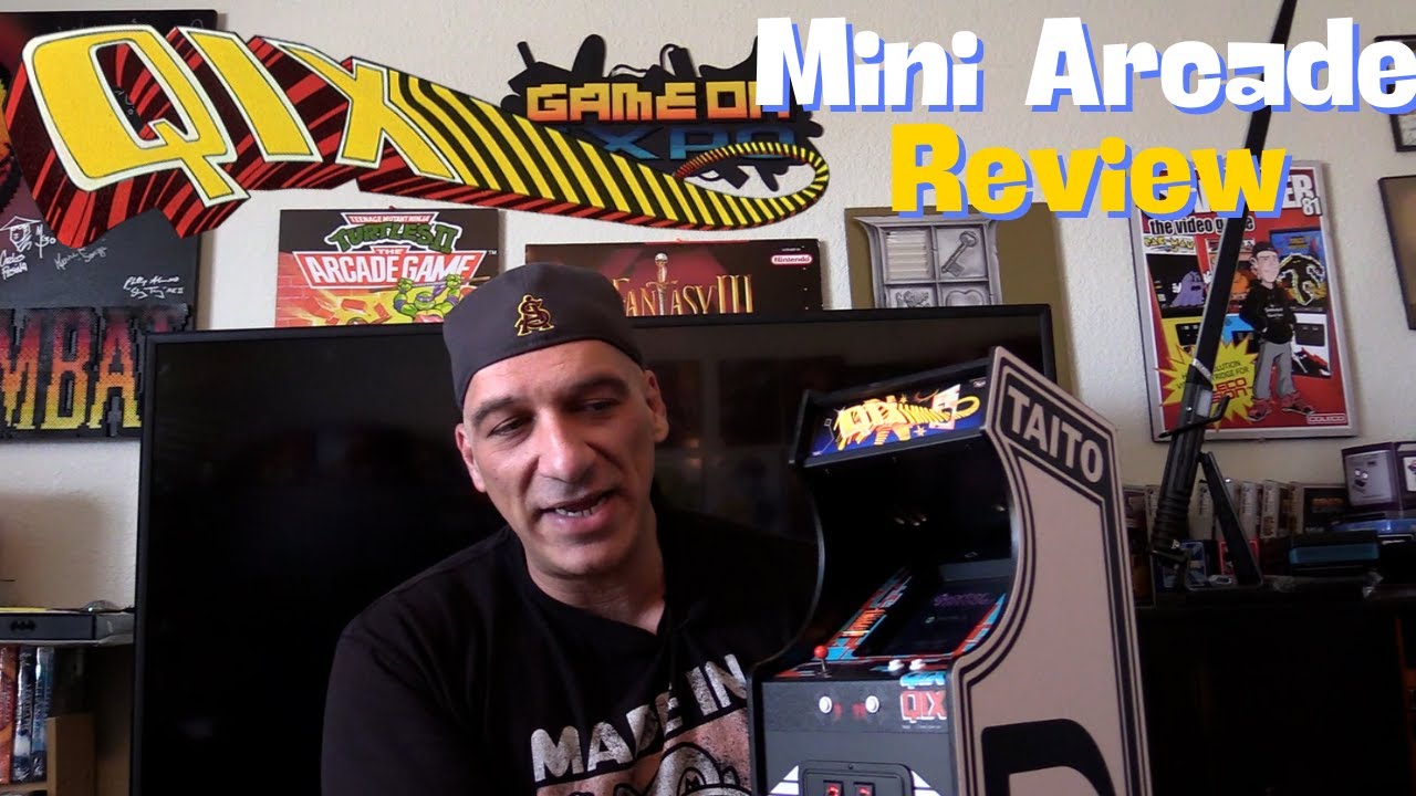 Qix Mini Arcade 1/4 Scale Arcade Review