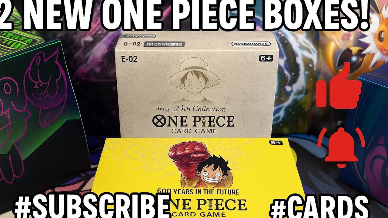 🔥 TWO EPIC ONE PIECE BOXES UNSEALED! 💥 | 25th Anniversary & 500 Years In The Future 🏴&zwj;☠️