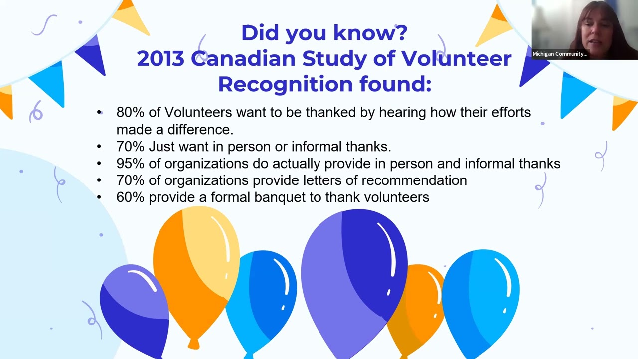 Volunteer Recognition