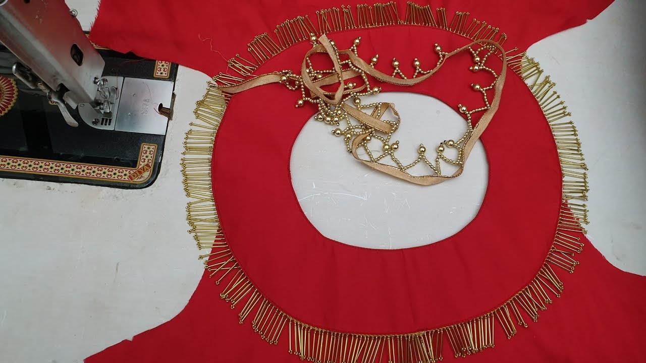 Stylish kurti design with neck design Cutting and Stitching