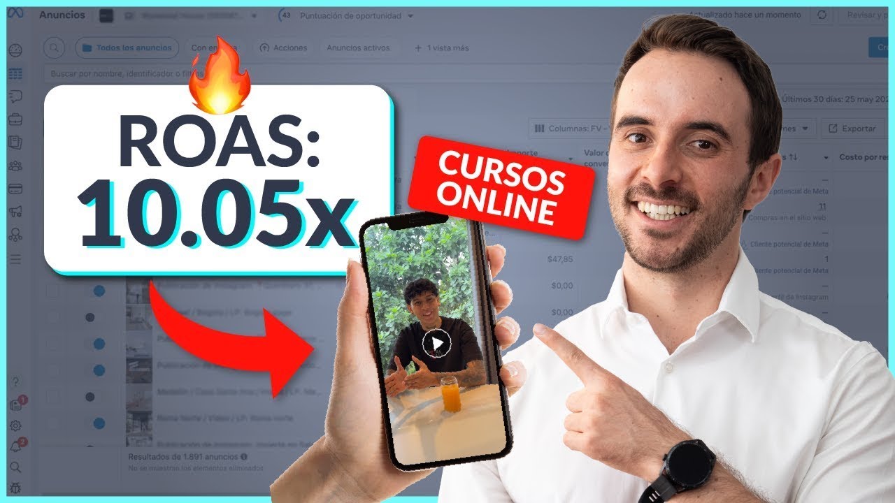 🔥 Meta Ads para CURSOS ONLINE ► Cómo vender cursos en Facebook e Instagram (2026)