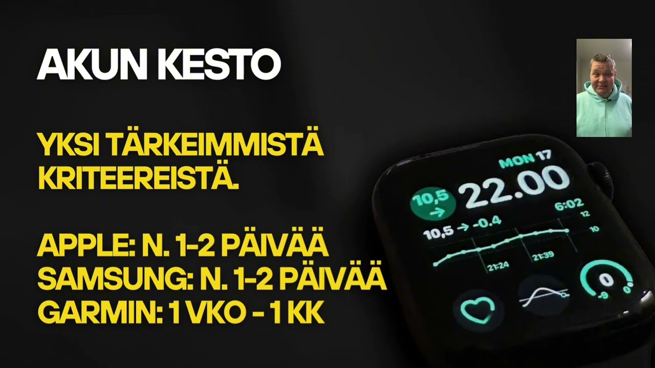 Kellon valinta sokeriseurannassa