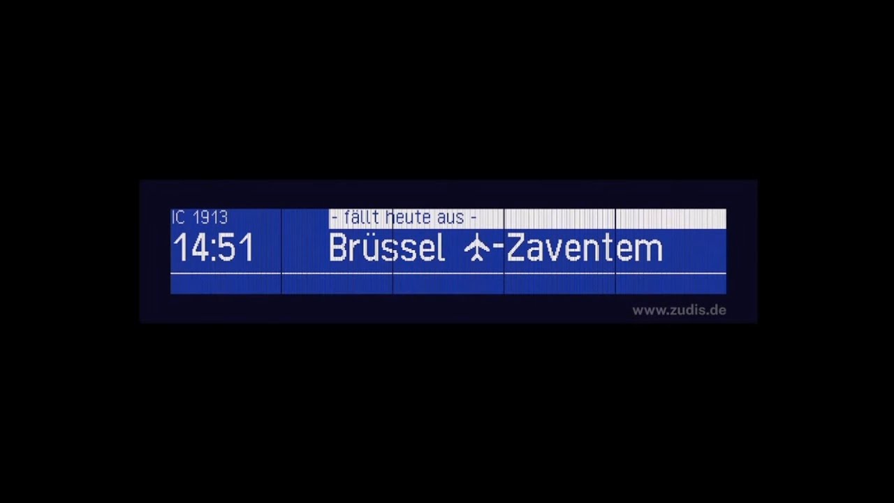 [SNCB/NMBS] Annonces Bruxelles-Midi / Omroepen Brussel-Zuid / Ansagen Brüssel Süd (F/NL/D/EN) [2/2]