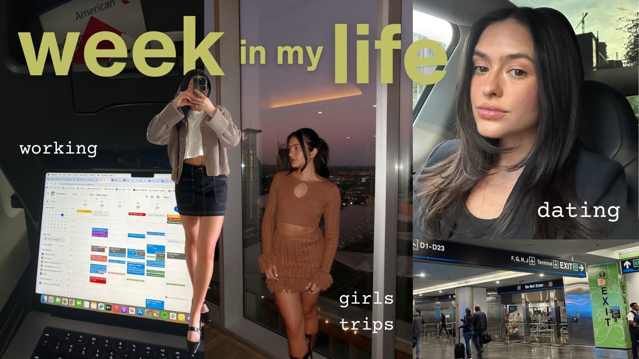 FULL *REALISTIC* WEEK IN MY LIFE | (feels like a FaceTime!) | founder life, first date, and travel