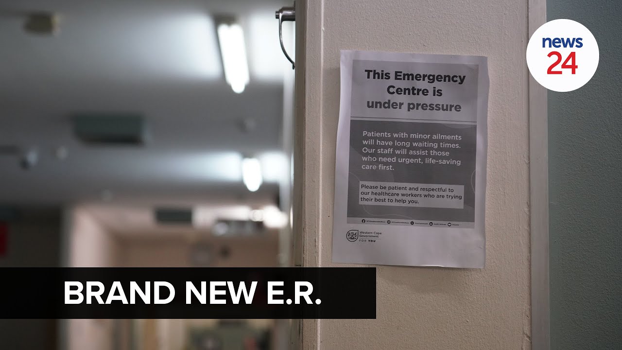 WATCH | Old equipment, cramped spaces, broken lights: Groote Schuur Hospital needs R100m for new ER