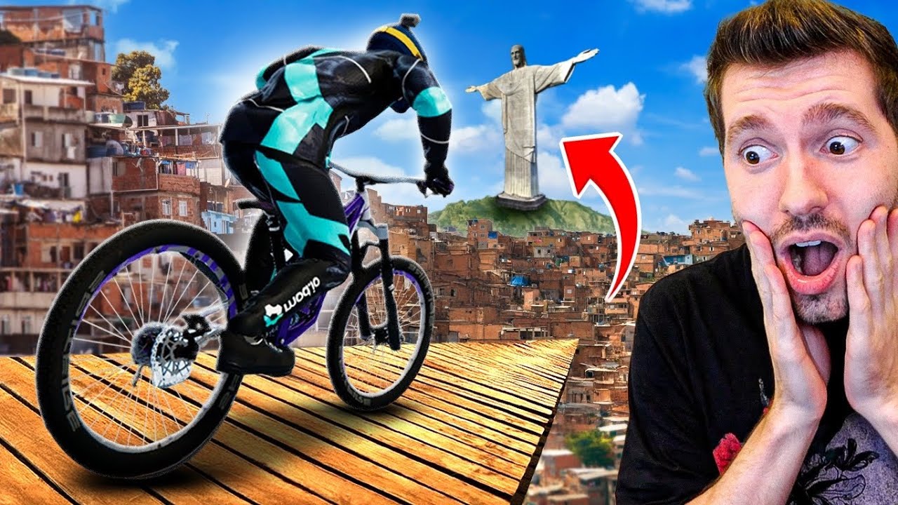 ANDEI DE BICICLETA na FAVELA DO RIO - Descenders