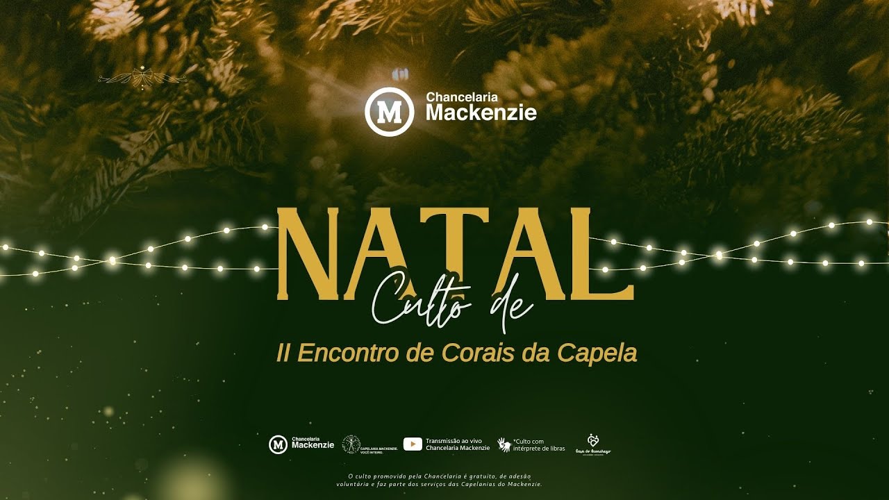 Culto de Natal e II Encontro de corais da capela