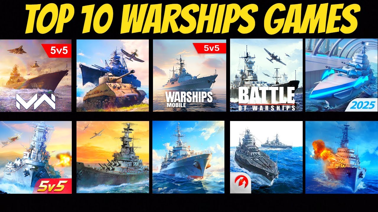 Top 10 Best Warships Mobile Games of 2026 (Android,iOS)