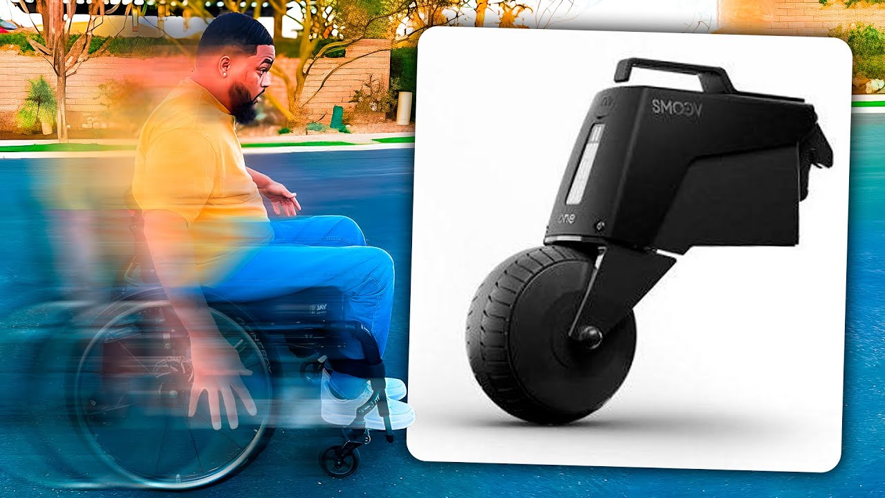 Smoov One — самая быстрая инвалидная коляска ♿️ на рынке