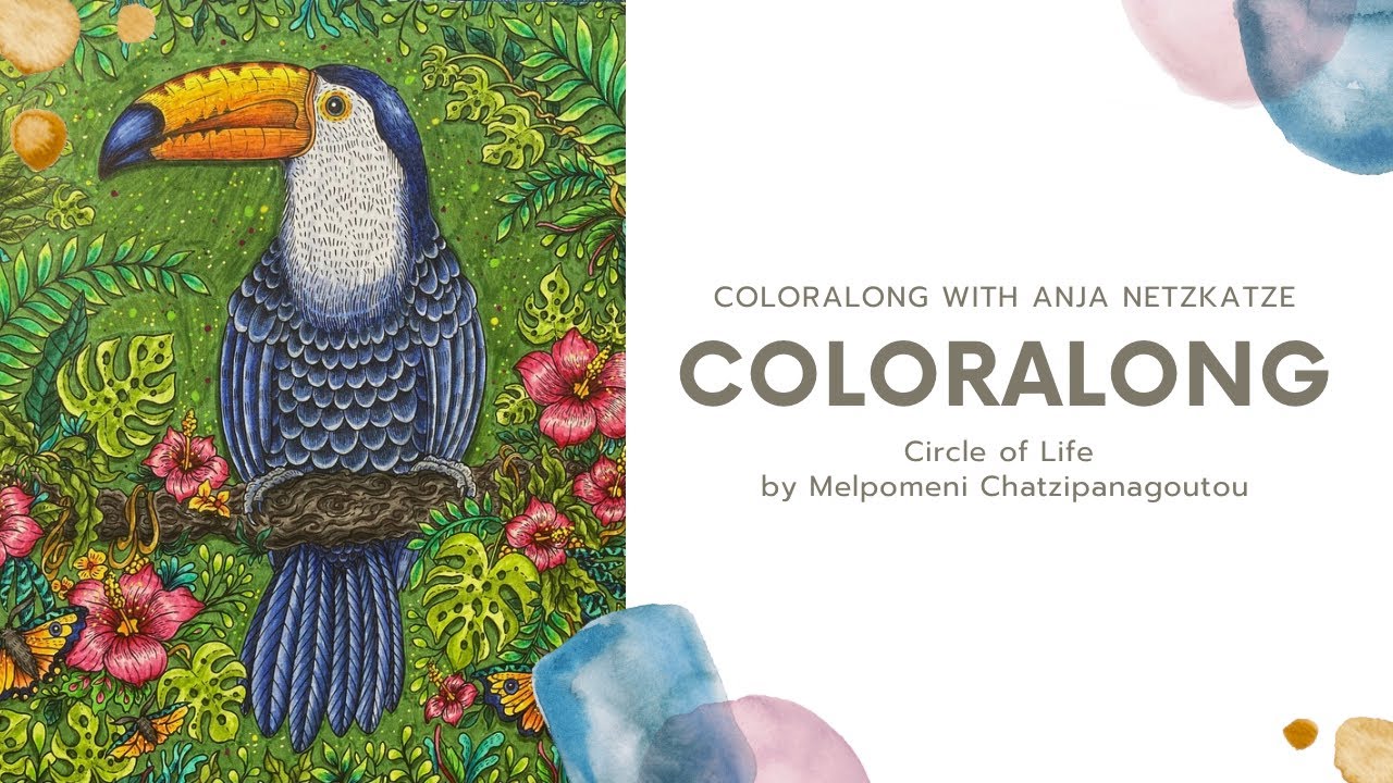 Coloralong: Circle of Life / Coloring with markers