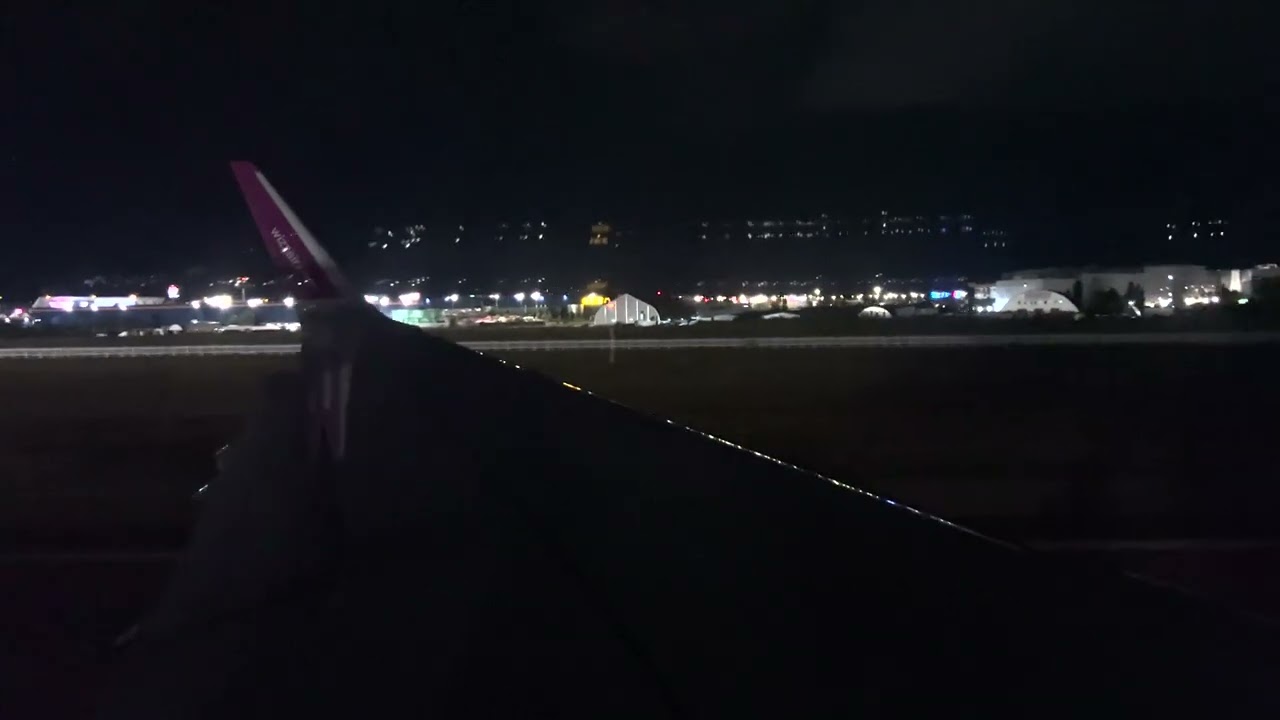 WizzAir A321 Neo | Takeoff from Bucharest Baneasa LRBS