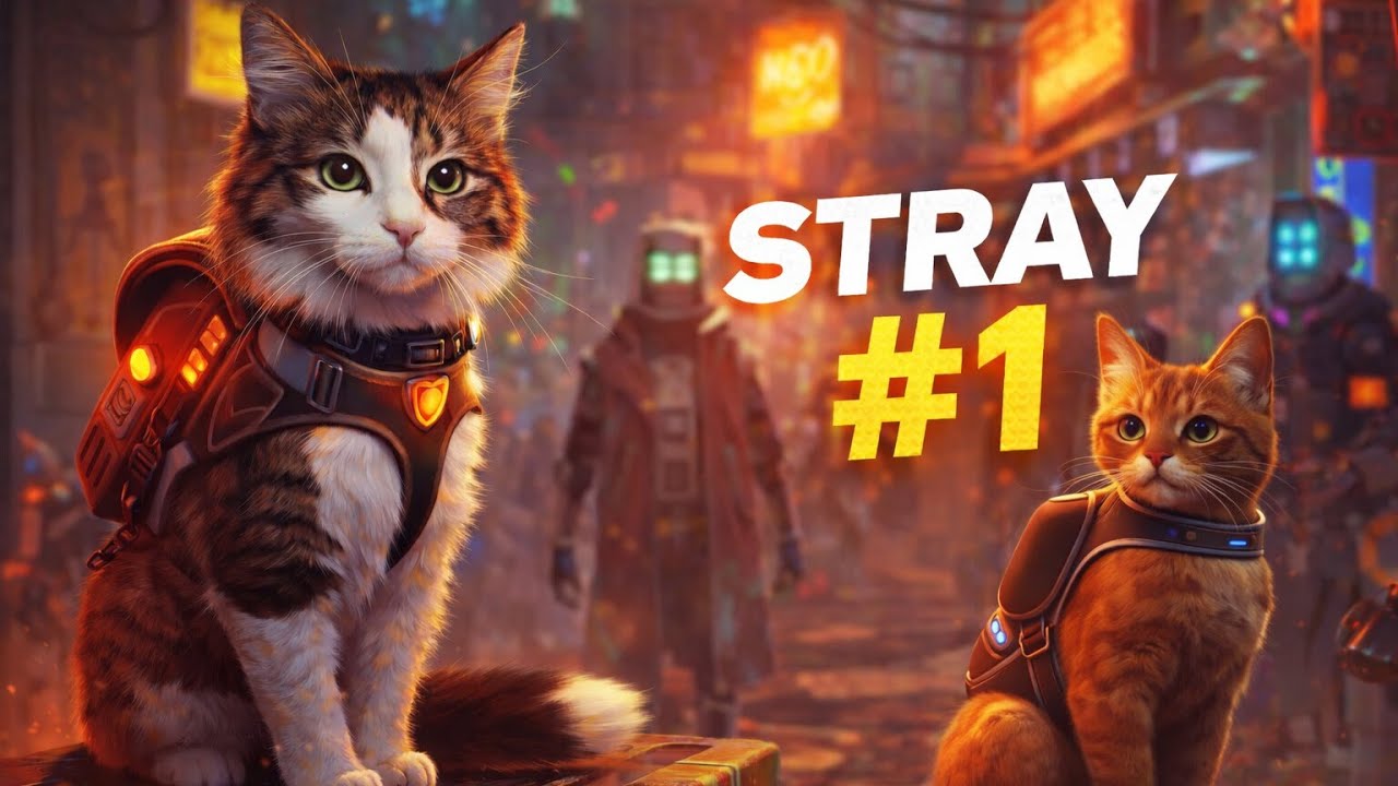 Stray — #1 | Куда делись люди?