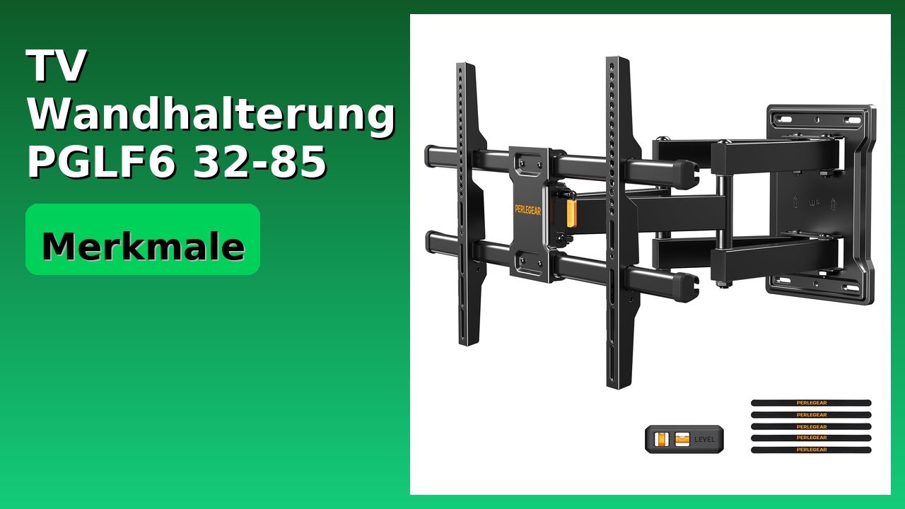 BEWERTUNG (2025): TV Wandhalterung PGLF6 32-85 Zoll. WESENTLICHE Einzelheiten