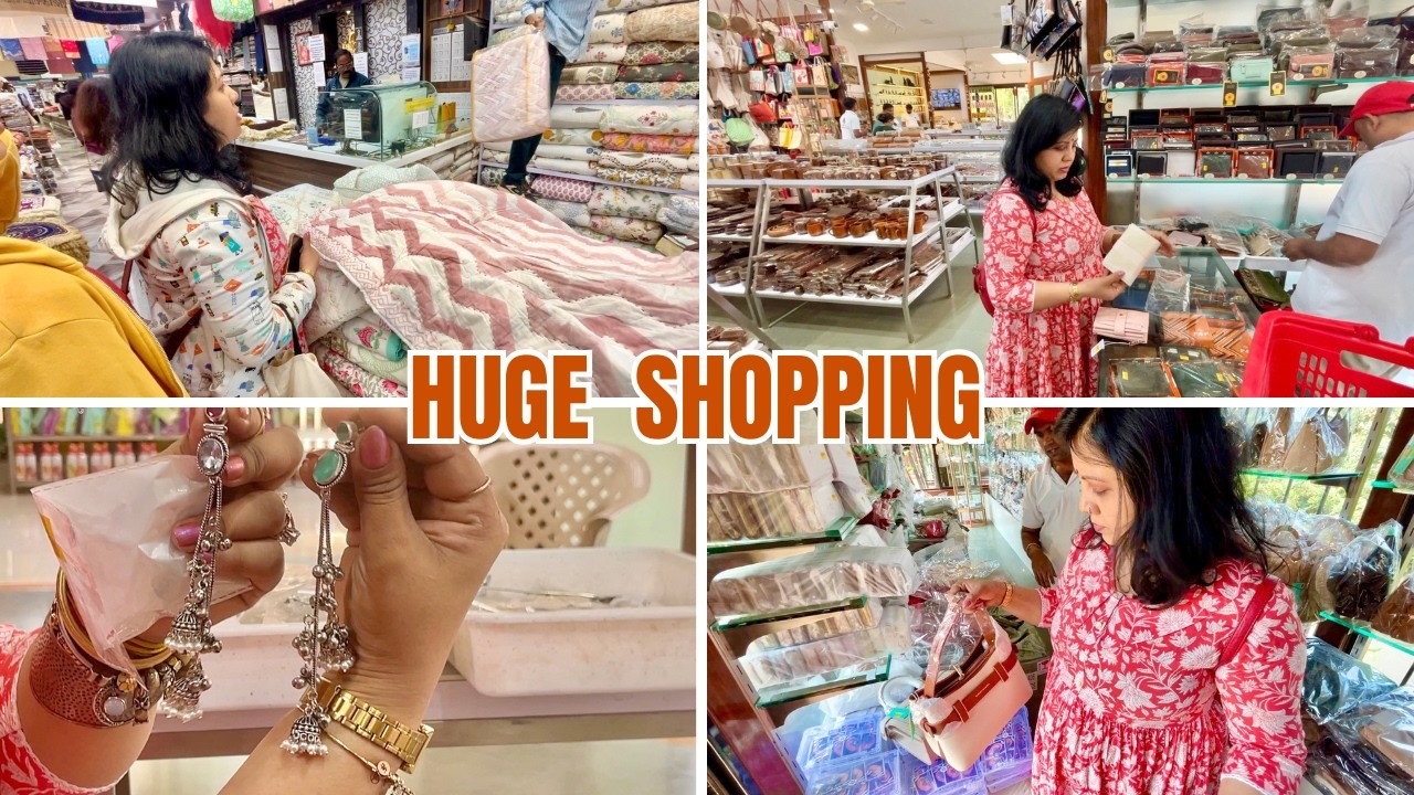 Most Beautiful Shopping I Have Ever Done 😄 Jamke Shopping Kiya Mahabaleshwar Mein