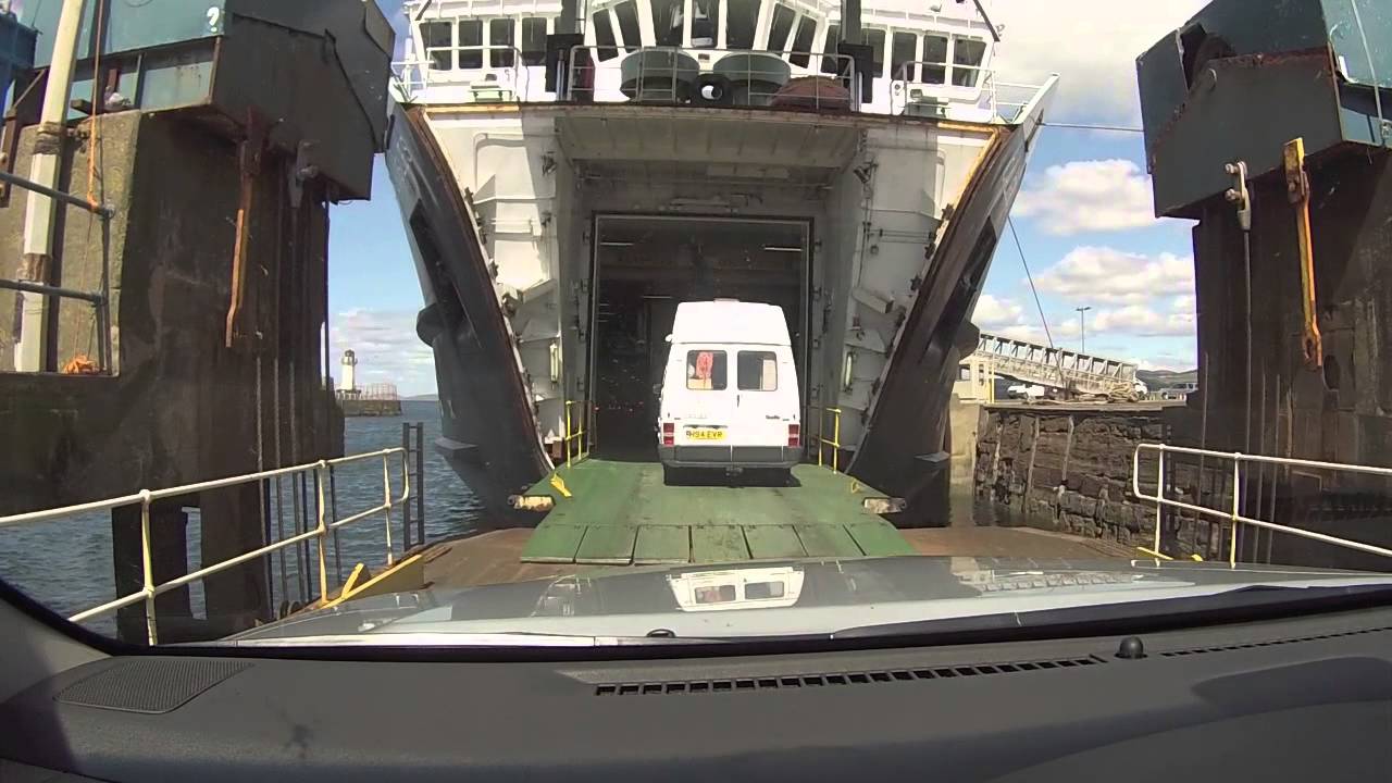CalMac Ferry to Arran - ScotVlog 31