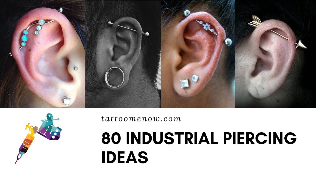 80 INDUSTRIAL PIERCINGS IDEAS (2019)