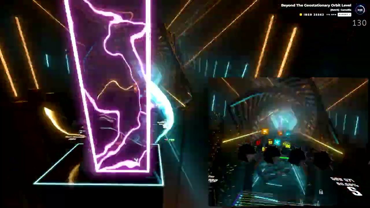 Beat saber - Beyond The Geostationary Orbit Level by Camellia