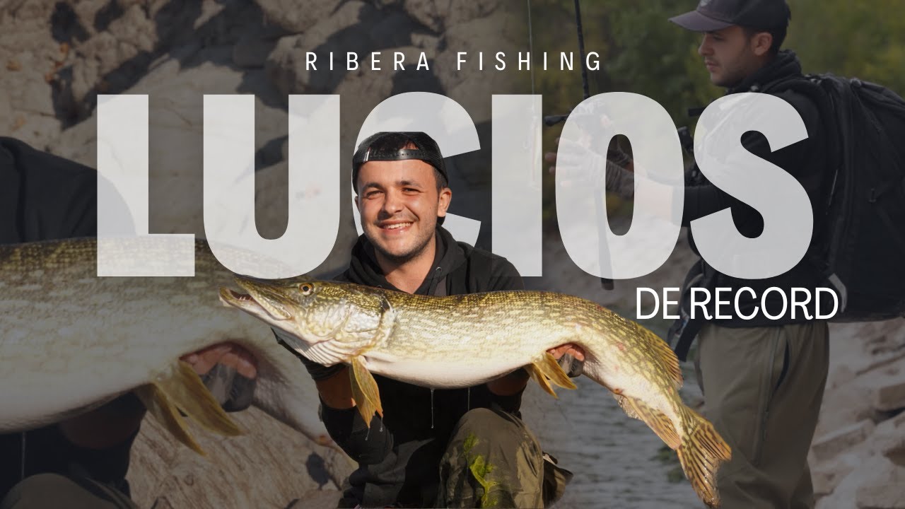 PESCANDO GRANDES LUCIOS CON SEÑUELOS FABRICADOS A MANO EN ESPAÑA!!