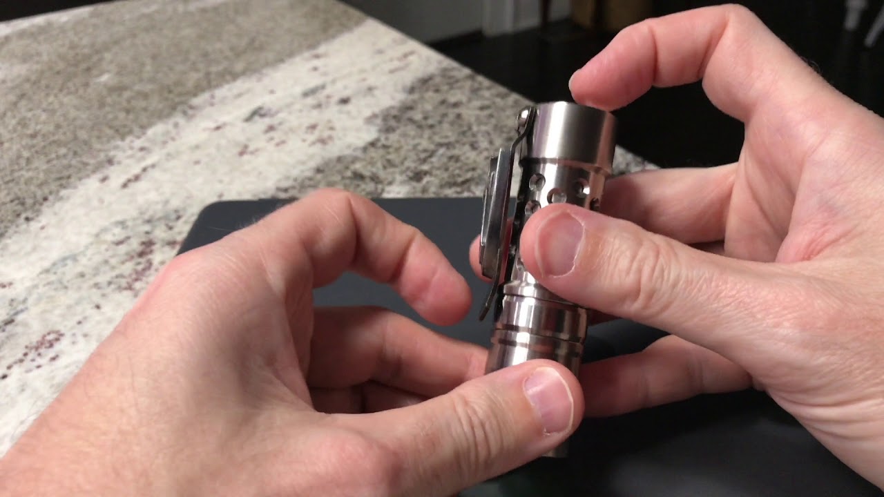 Barrel Flashlight Programming H17F - Double Tap (Rule #2)