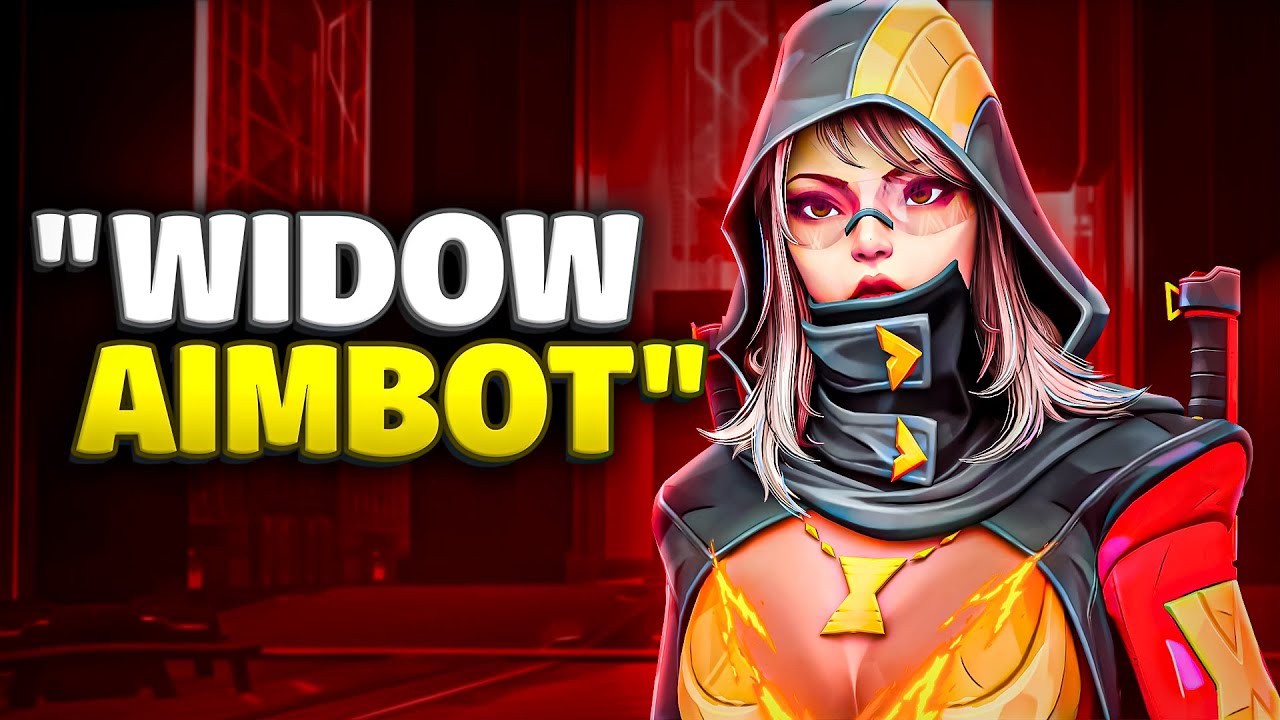 The NEW Black Widow Skin Gave Me AIMBOT... almost