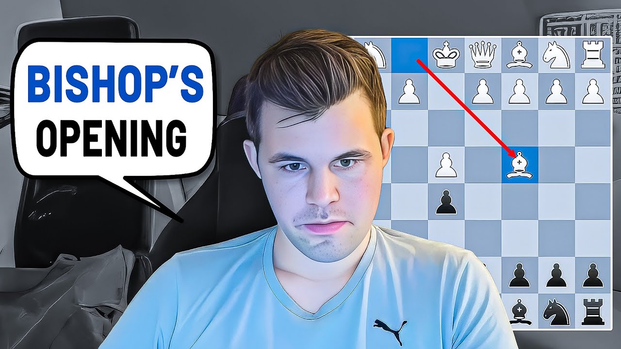 Magnus Carlsen Teaches How to Crush the Bishop’s Opening