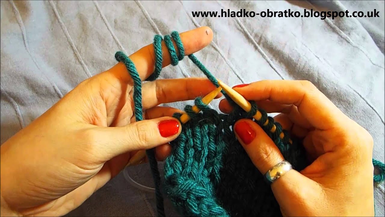 Krátke riadky - Short rows