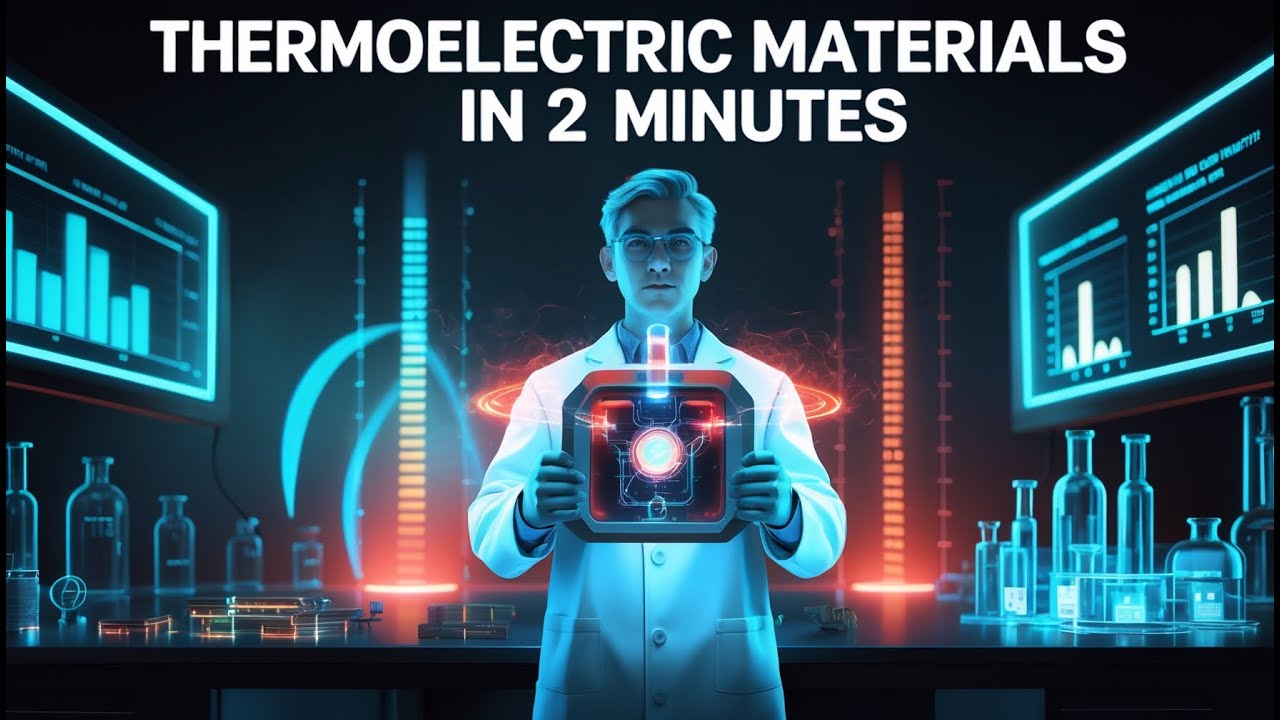 Thermoelectric Materials in 2 Minutes