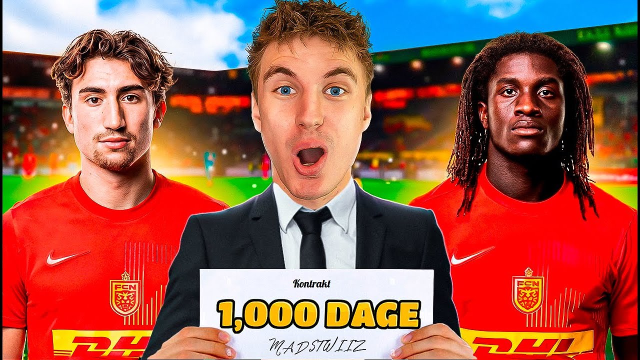 Jeg er Træner for FC Nordsjælland i 1,000 Dage!